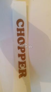 Aufklebersatz "Chopper" Gold